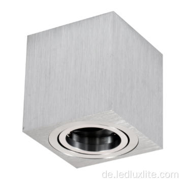 HOT SALE GU10 Quadratische Aluminium-Downlight-Leuchte